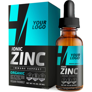 Organic Zinc Liquid Drops - Best Ionic Zinc  Sulfate for Immune Support